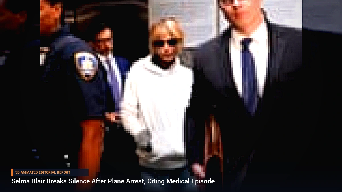 Selma Blair Breaks Silence After Plane Arrest, Citing Medical Episode