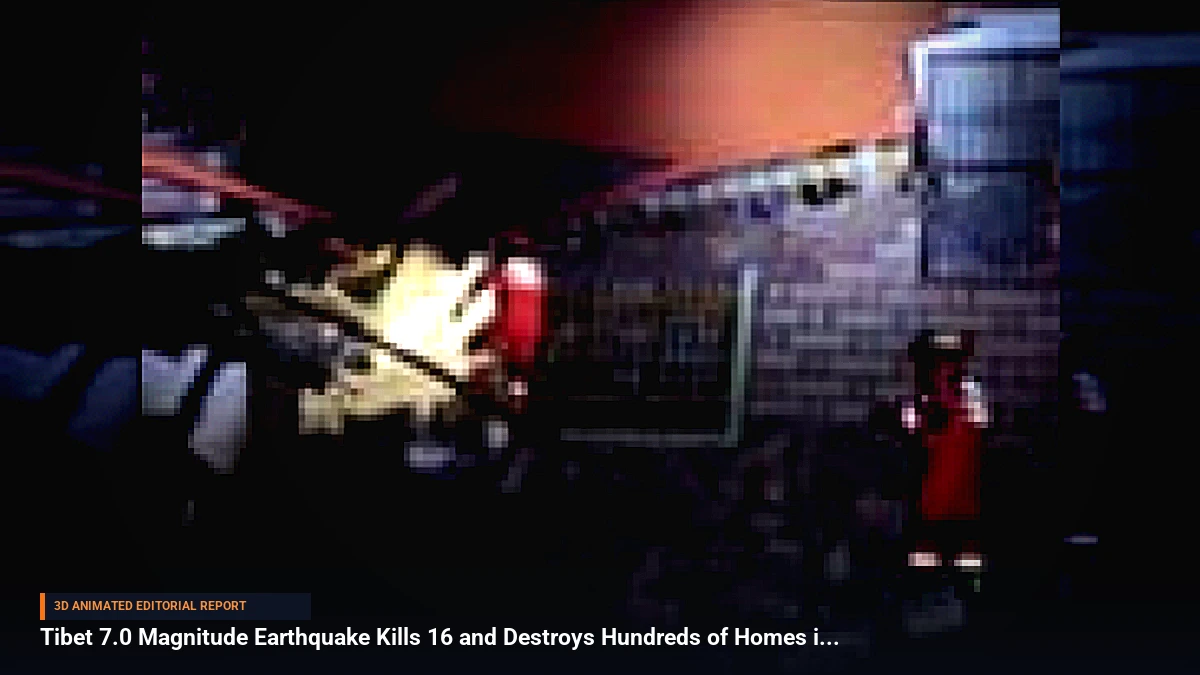 Tibet 7.0 Magnitude Earthquake Kills 16 and Destroys Hundreds of Homes in Nagqu