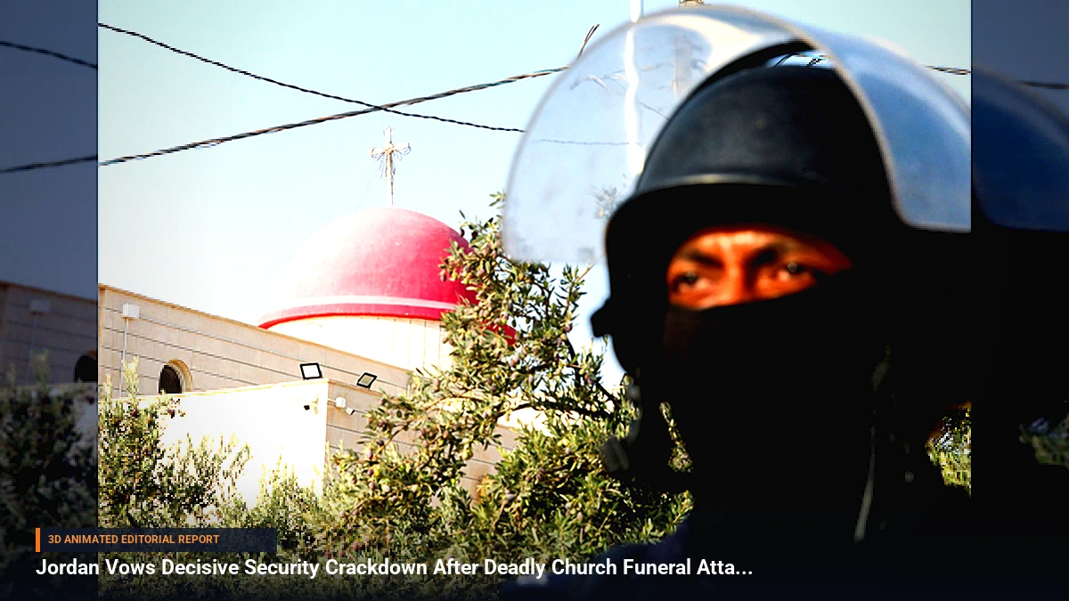 Jordan Vows Decisive Security Crackdown After Deadly Church Funeral Attack