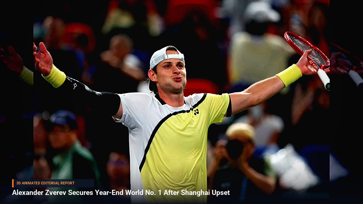 Alexander Zverev Secures Year-End World No. 1 After Shanghai Upset