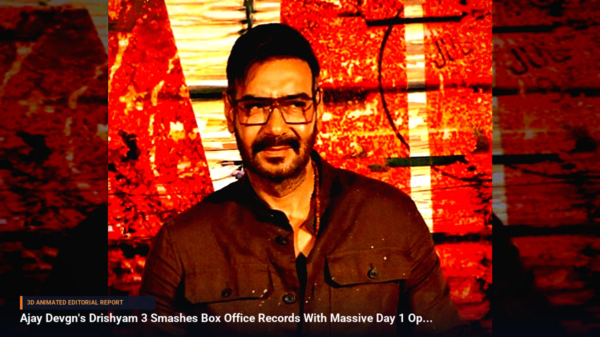 Ajay Devgn's Drishyam 3 Smashes Box Office Records With Massive Day 1 Opening