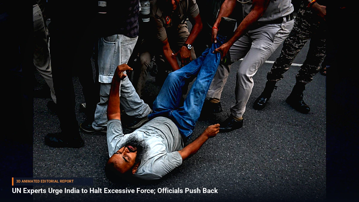 UN Experts Urge India to Halt Excessive Force; Officials Push Back