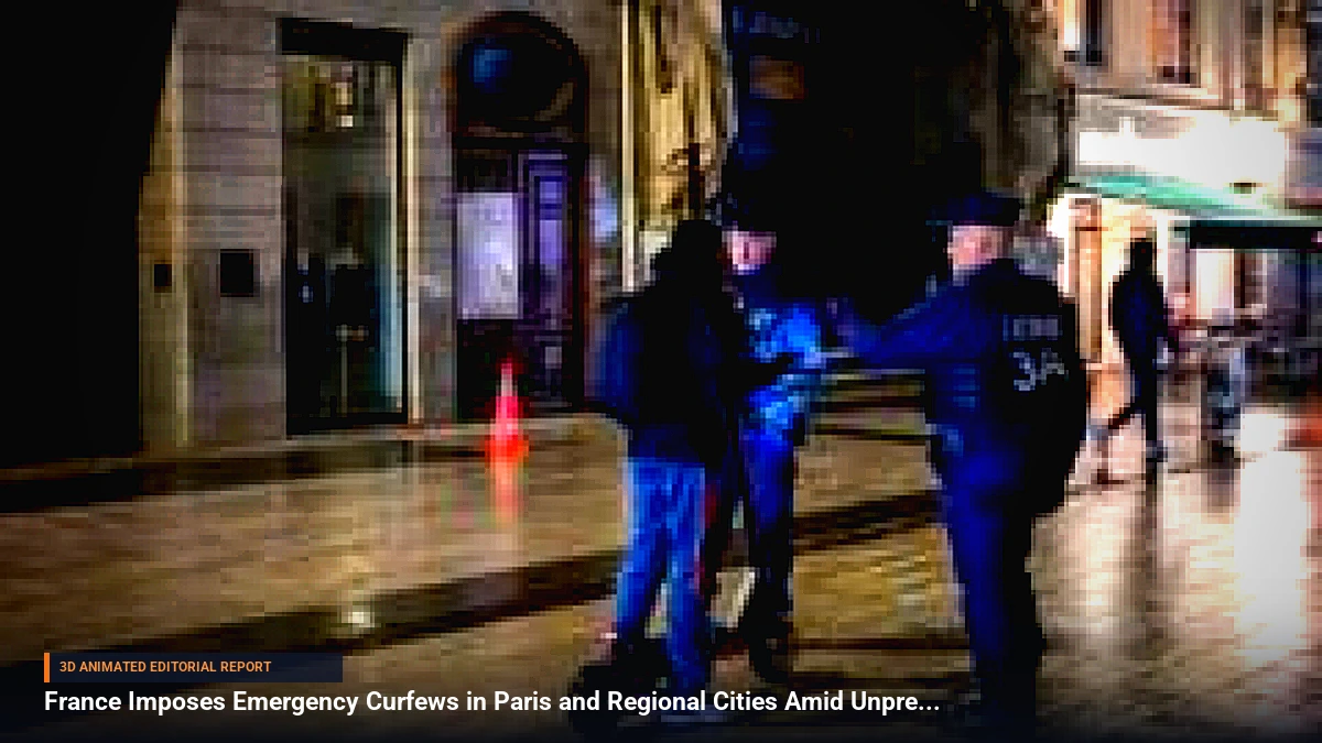 France Imposes Emergency Curfews in Paris and Regional Cities Amid Unprecedented Rioting