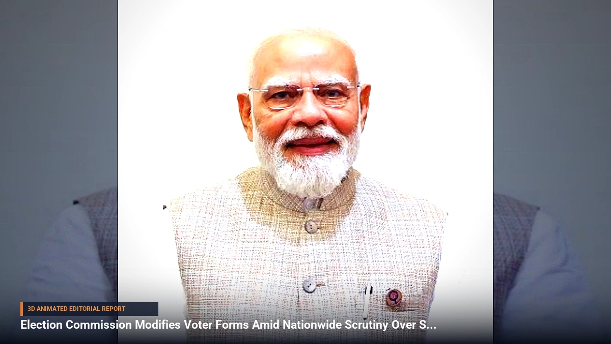 Election Commission Modifies Voter Forms Amid Nationwide Scrutiny Over SIR Process