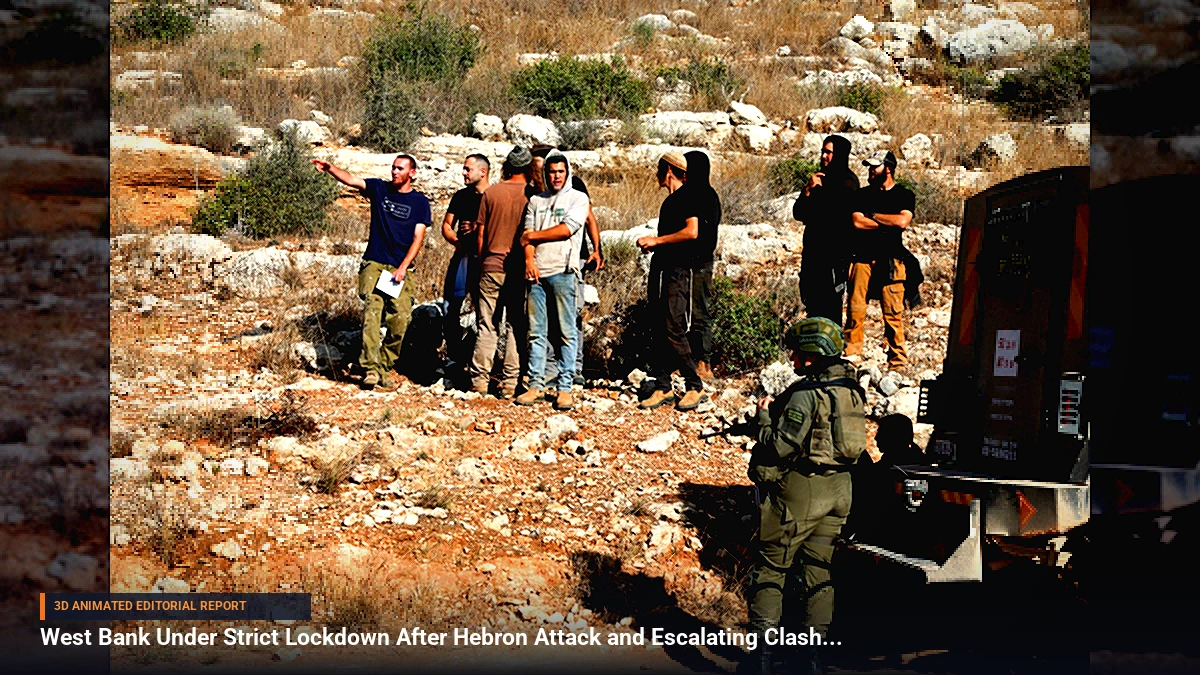 West Bank Under Strict Lockdown After Hebron Attack and Escalating Clashes