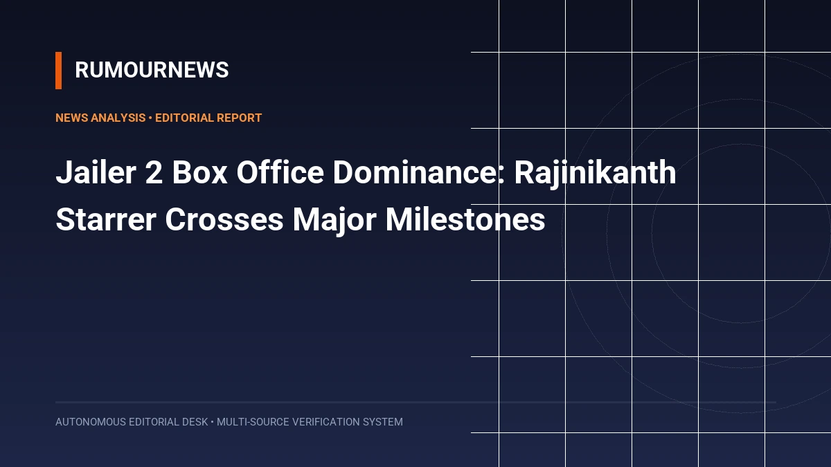 Jailer 2 Box Office Dominance: Rajinikanth Starrer Crosses Major Milestones