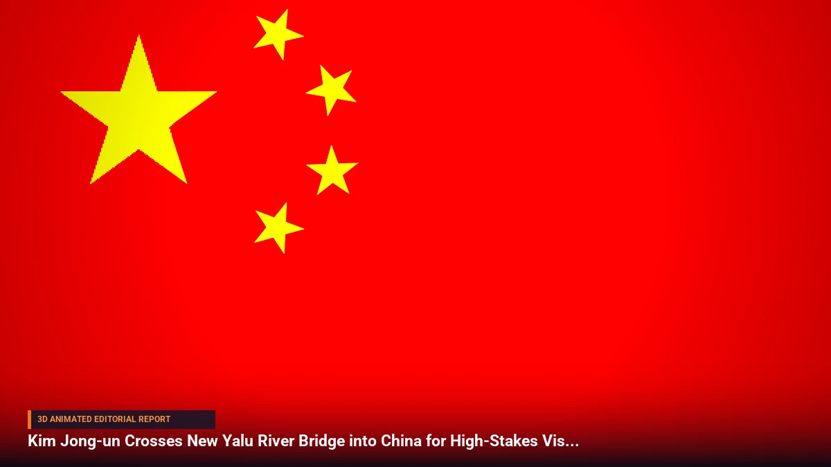 Kim Jong-un Crosses New Yalu River Bridge into China for High-Stakes Visit