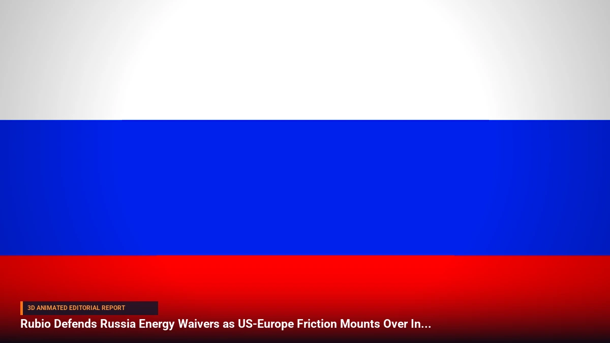 Rubio Defends Russia Energy Waivers as US-Europe Friction Mounts Over India Oil Purchases
