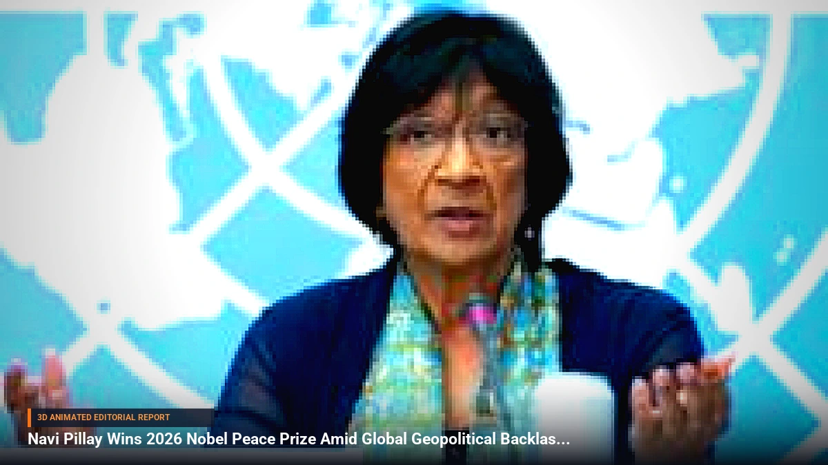 Navi Pillay Wins 2026 Nobel Peace Prize Amid Global Geopolitical Backlash