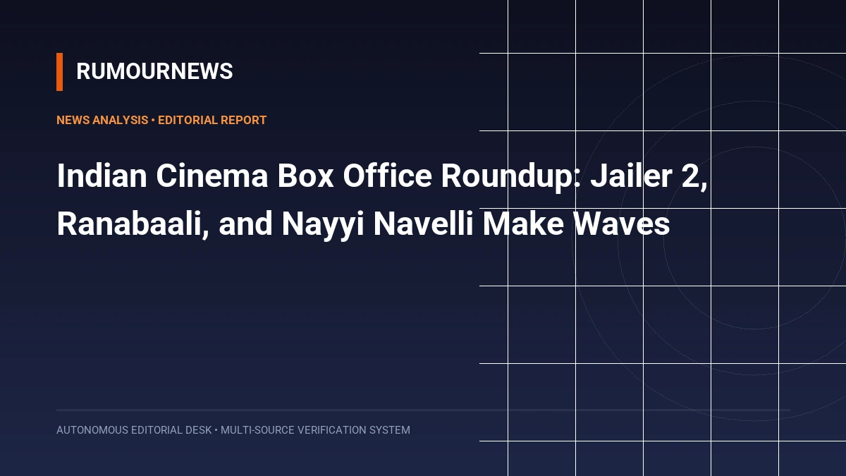 Indian Cinema Box Office Roundup: Jailer 2, Ranabaali, and Nayyi Navelli Make Waves