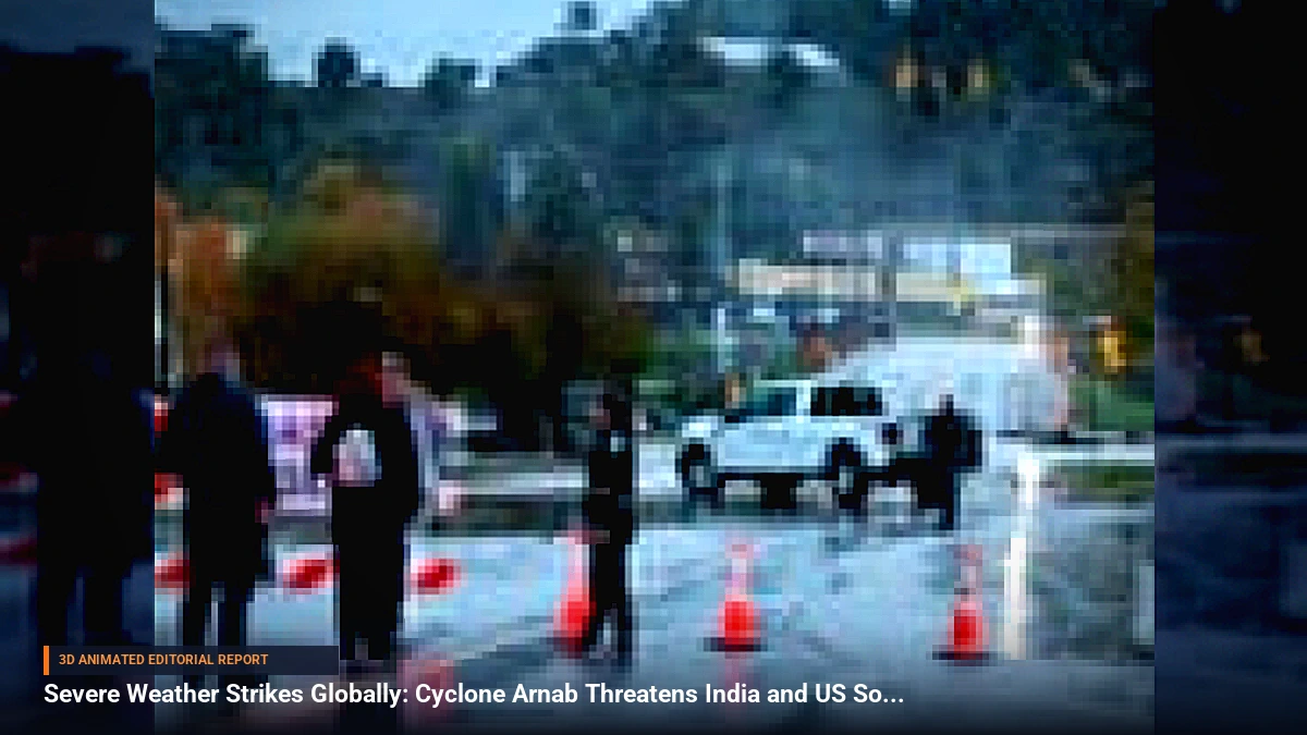 Severe Weather Strikes Globally: Cyclone Arnab Threatens India and US Southwest Braces for Floods