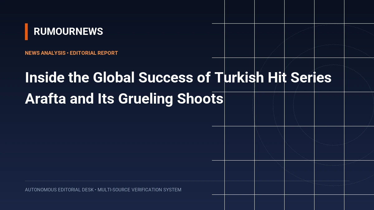 Inside the Global Success of Turkish Hit Series Arafta and Its Grueling Shoots