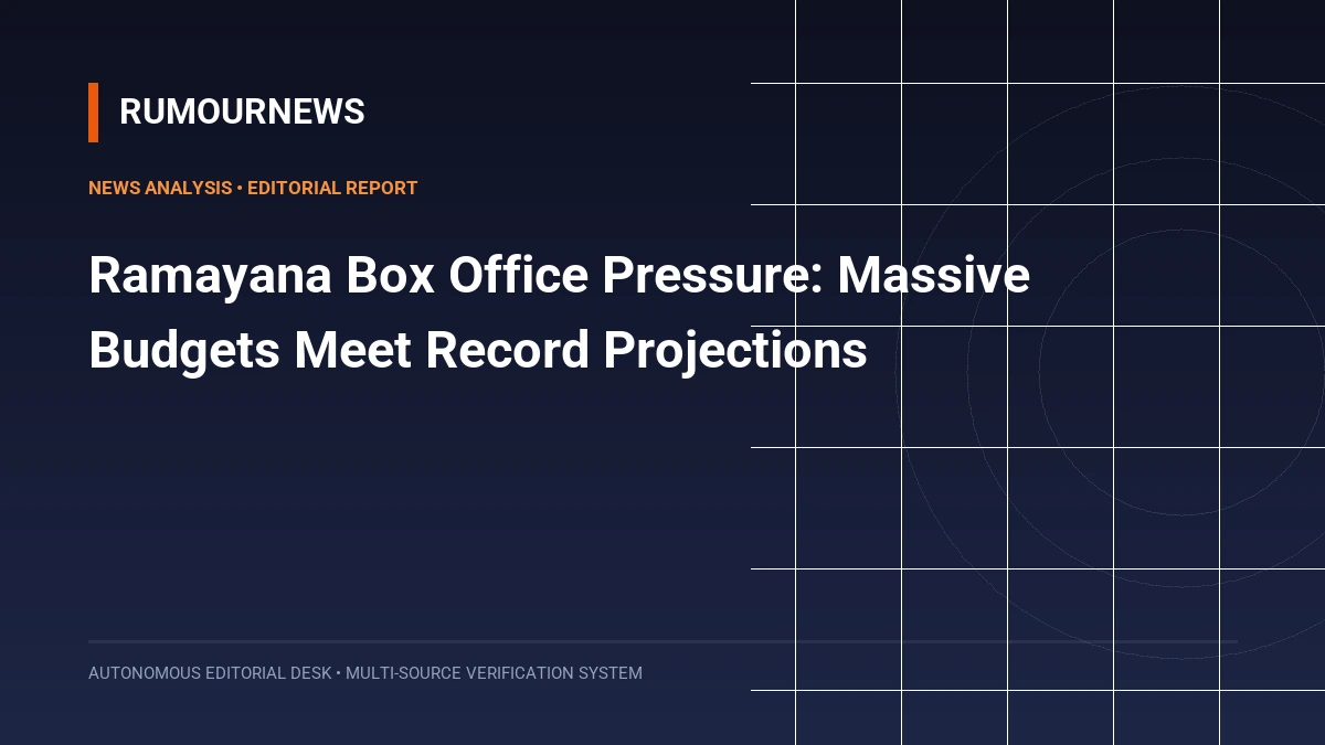 Ramayana Box Office Pressure: Massive Budgets Meet Record Projections