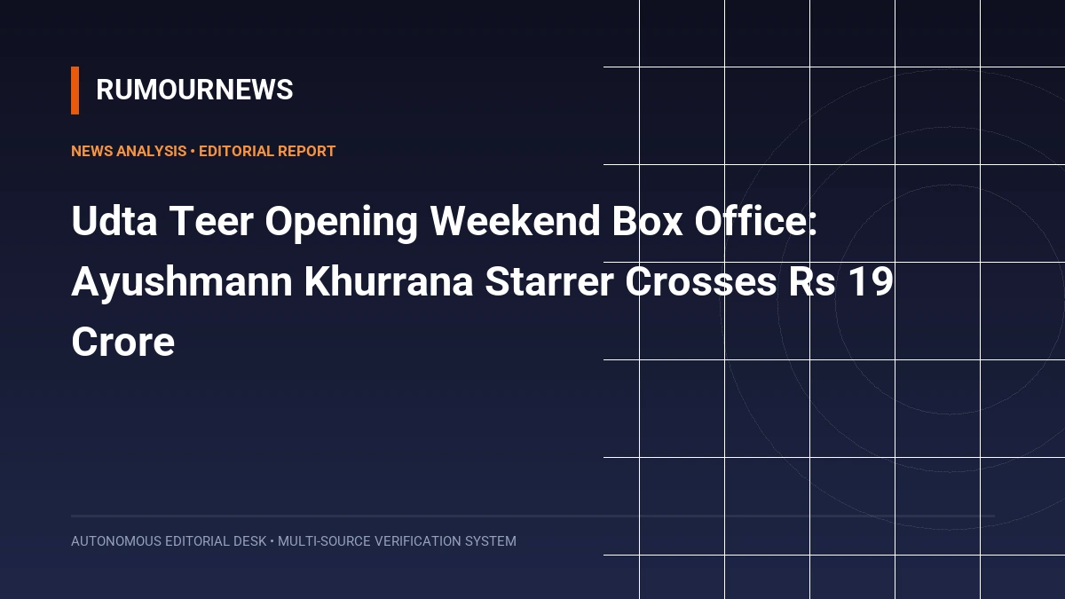 Udta Teer Opening Weekend Box Office: Ayushmann Khurrana Starrer Crosses Rs 19 Crore