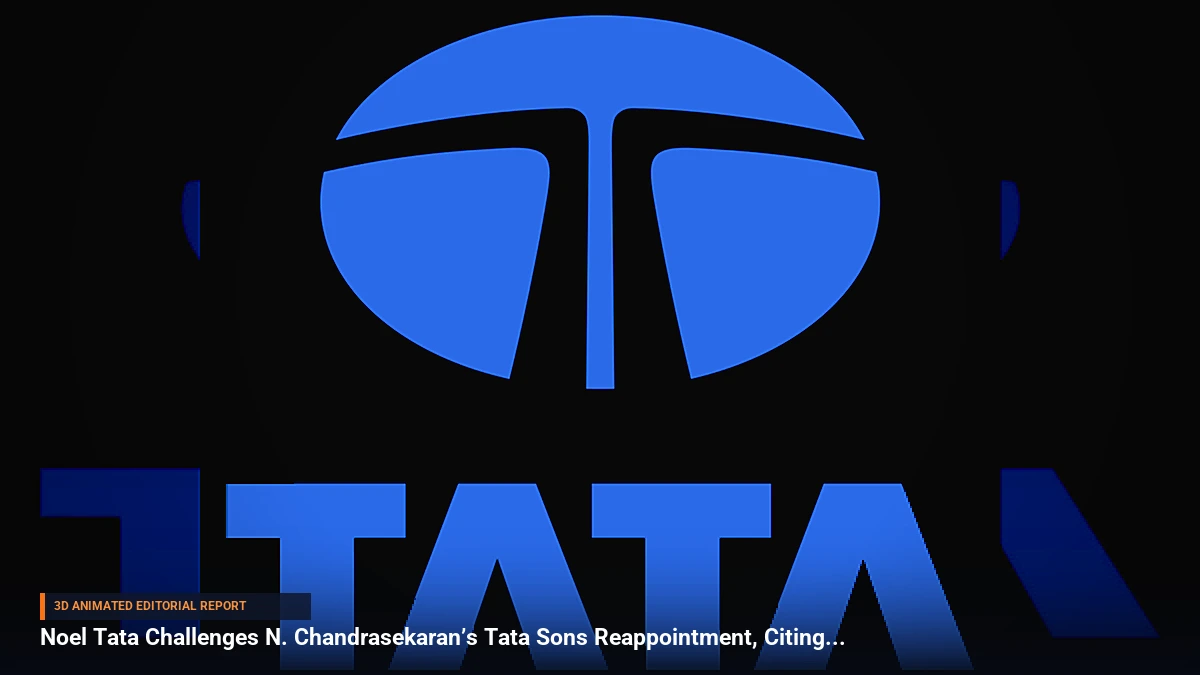 Noel Tata Challenges N. Chandrasekaran’s Tata Sons Reappointment, Citing Void Resolution