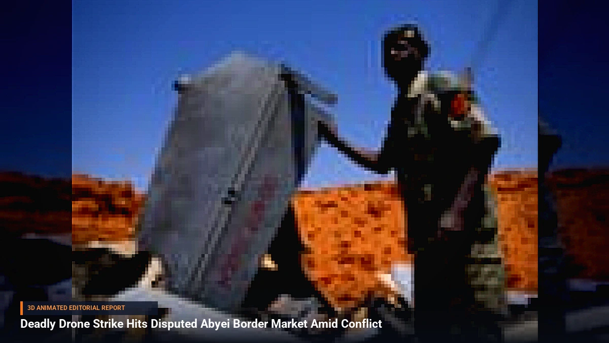 Deadly Drone Strike Hits Disputed Abyei Border Market Amid Conflict