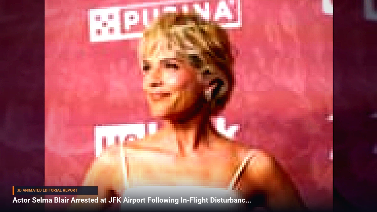 Actor Selma Blair Arrested at JFK Airport Following In-Flight Disturbance