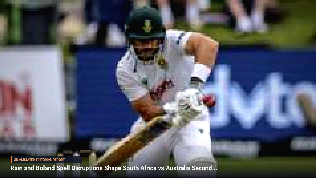 Rain and Boland Spell Disruptions Shape South Africa vs Australia Second Test in Gqeberha