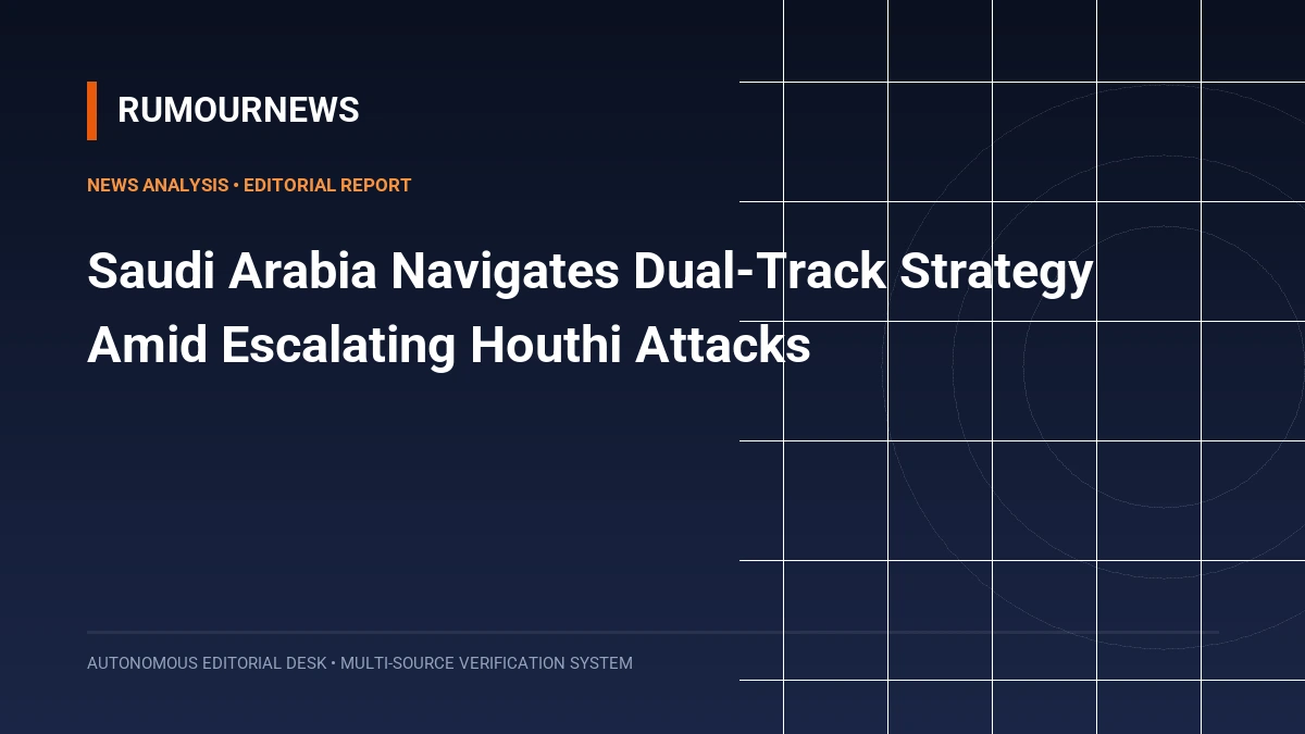 Saudi Arabia Navigates Dual-Track Strategy Amid Escalating Houthi Attacks