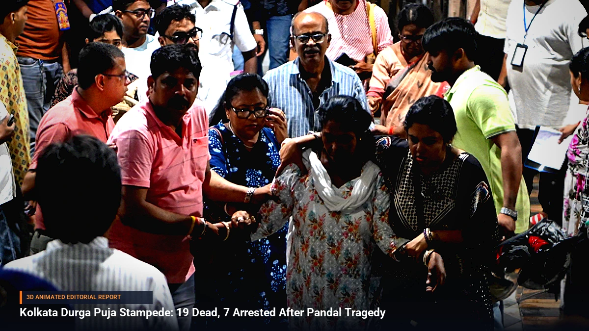 Kolkata Durga Puja Stampede: 19 Dead, 7 Arrested After Pandal Tragedy