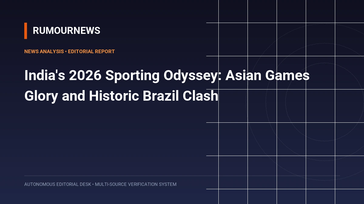 India's 2026 Sporting Odyssey: Asian Games Glory and Historic Brazil Clash