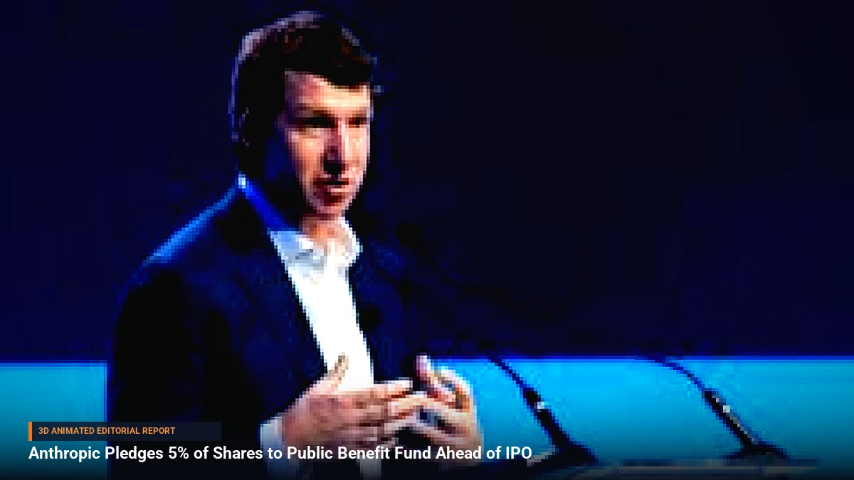 Anthropic Pledges 5% of Shares to Public Benefit Fund Ahead of IPO