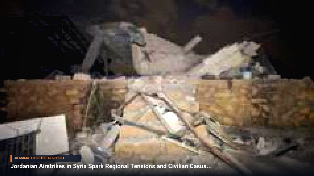 Jordanian Airstrikes in Syria Spark Regional Tensions and Civilian Casualty Concerns