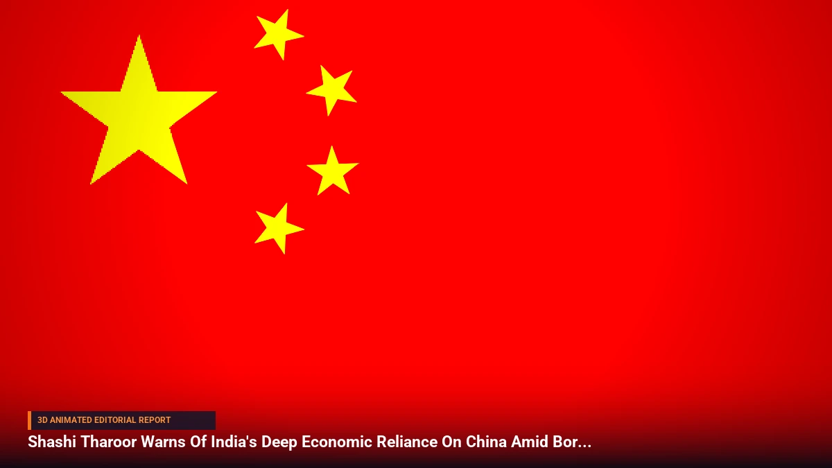 Shashi Tharoor Warns Of India's Deep Economic Reliance On China Amid Border Tensions