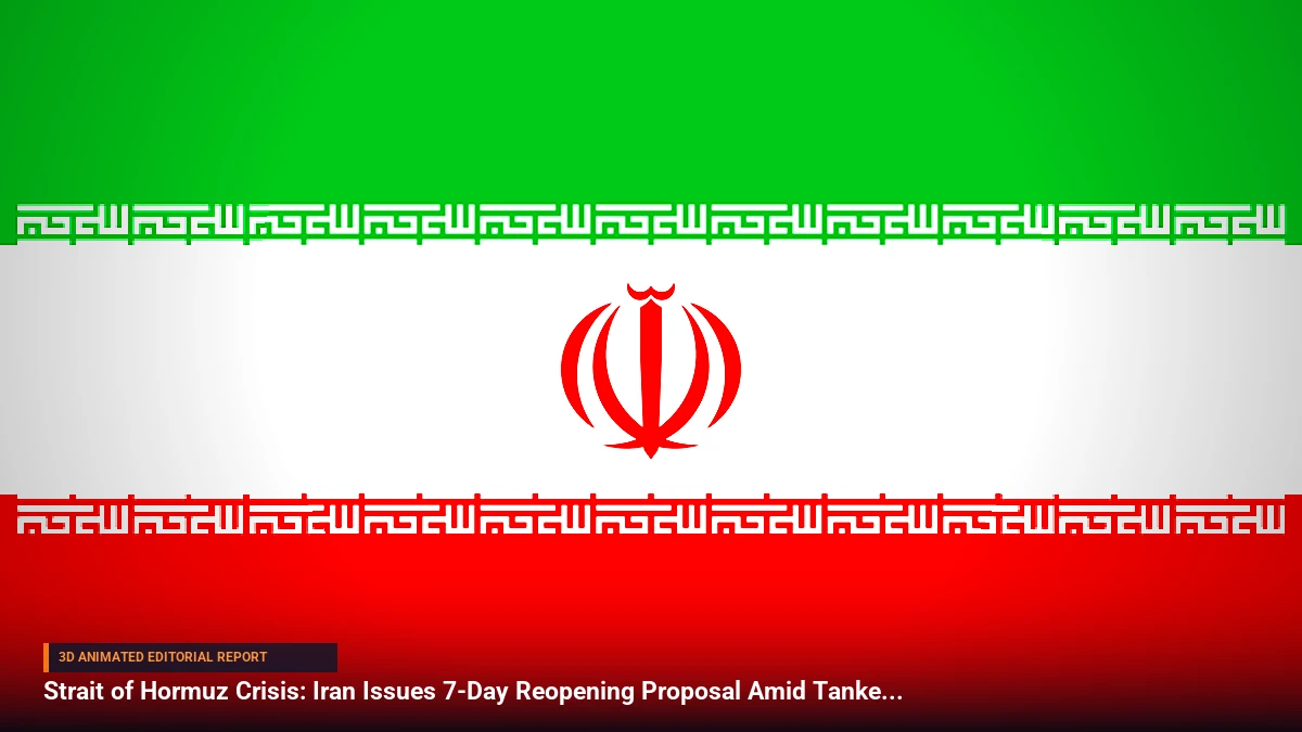 Strait of Hormuz Crisis: Iran Issues 7-Day Reopening Proposal Amid Tanker Mine Blasts