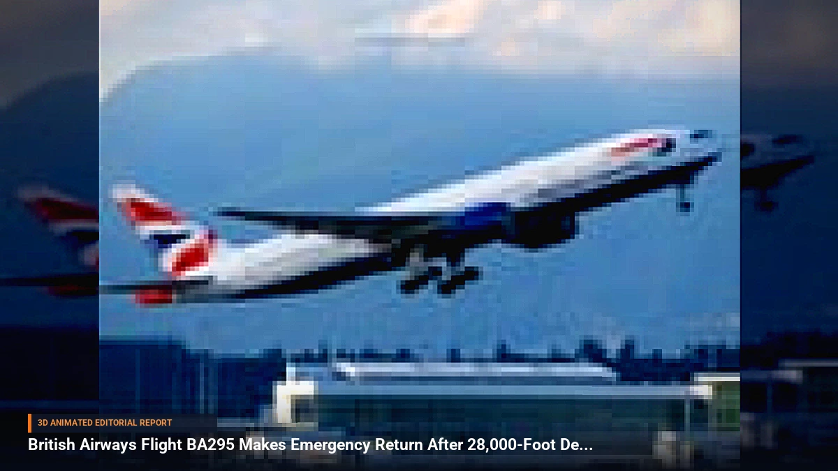 British Airways Flight BA295 Makes Emergency Return After 28,000-Foot Descent