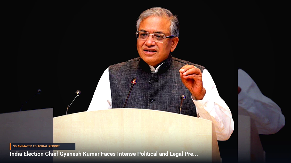 India Election Chief Gyanesh Kumar Faces Intense Political and Legal Pressure