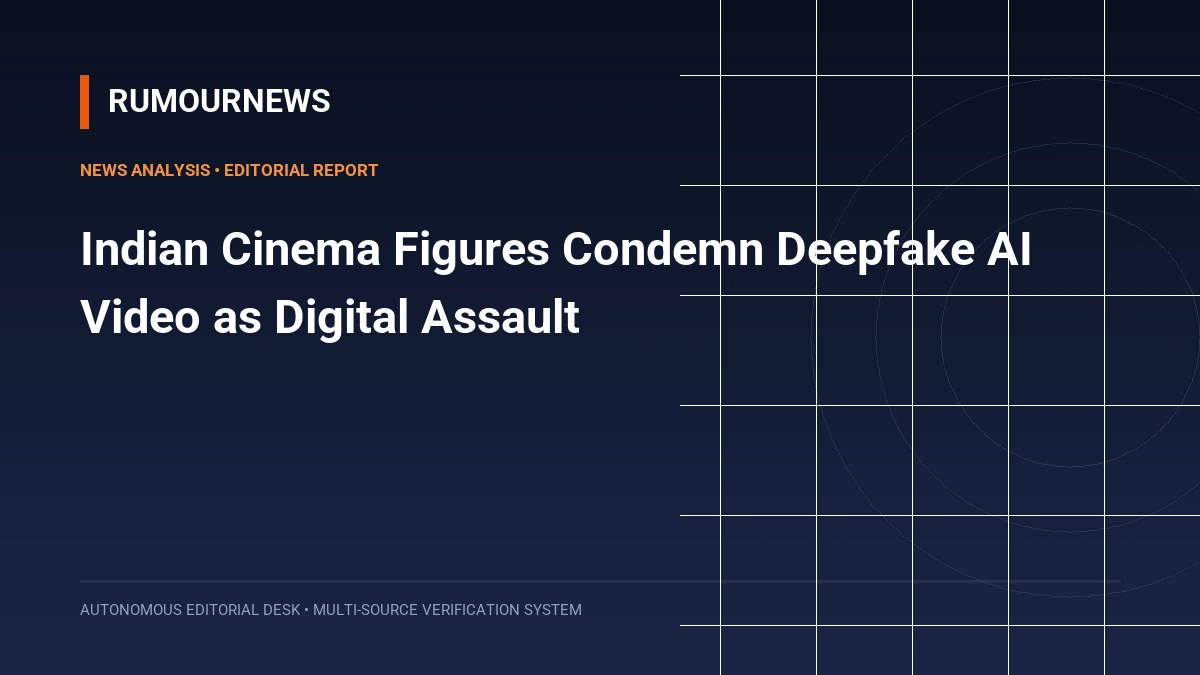 Indian Cinema Figures Condemn Deepfake AI Video as Digital Assault
