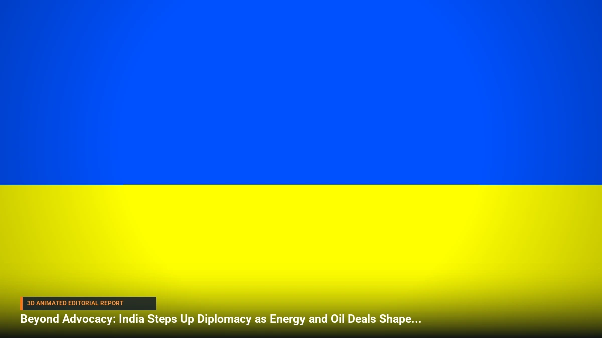 Beyond Advocacy: India Steps Up Diplomacy as Energy and Oil Deals Shape Russia-Ukraine Talks