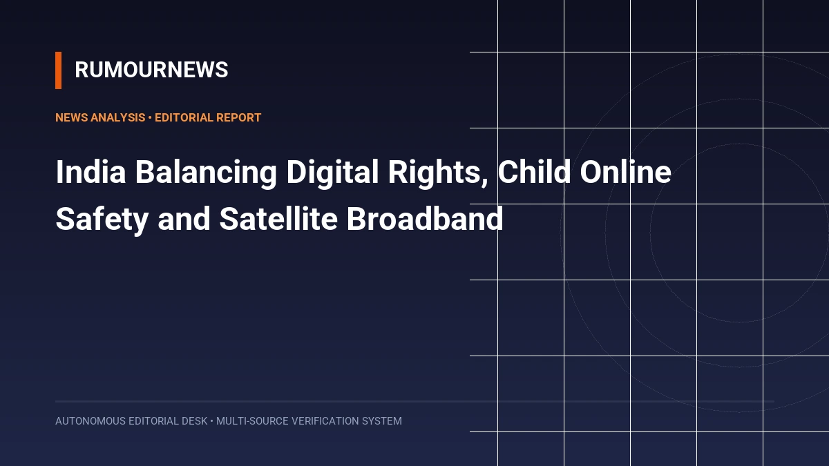 India Balancing Digital Rights, Child Online Safety and Satellite Broadband
