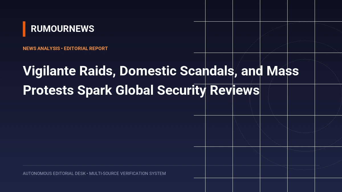 Vigilante Raids, Domestic Scandals, and Mass Protests Spark Global Security Reviews