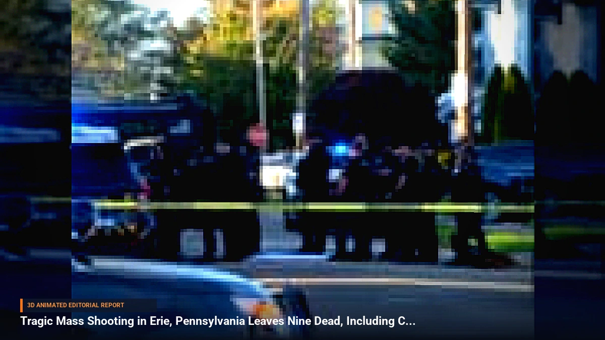 Tragic Mass Shooting in Erie, Pennsylvania Leaves Nine Dead, Including Children and Pregnant Woman