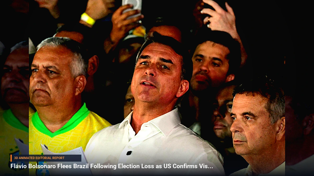 Flávio Bolsonaro Flees Brazil Following Election Loss as US Confirms Visa Support