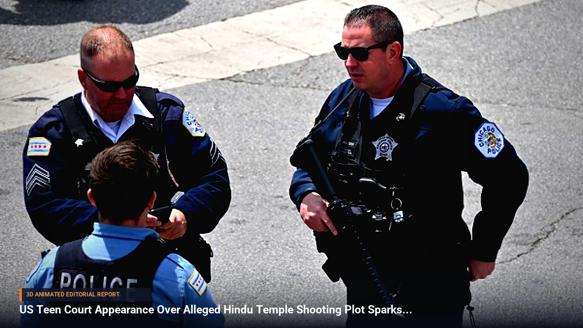 US Teen Court Appearance Over Alleged Hindu Temple Shooting Plot Sparks Safety Fears