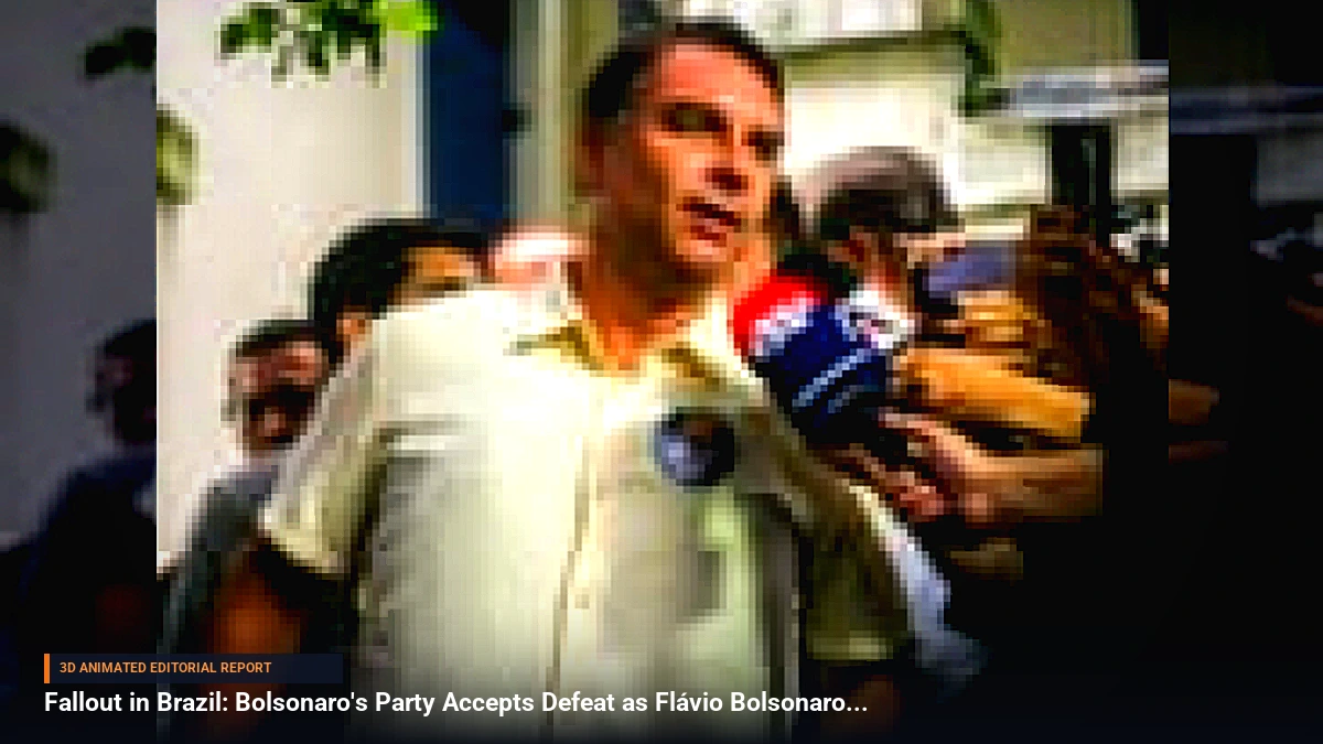 Fallout in Brazil: Bolsonaro's Party Accepts Defeat as Flávio Bolsonaro Flees
