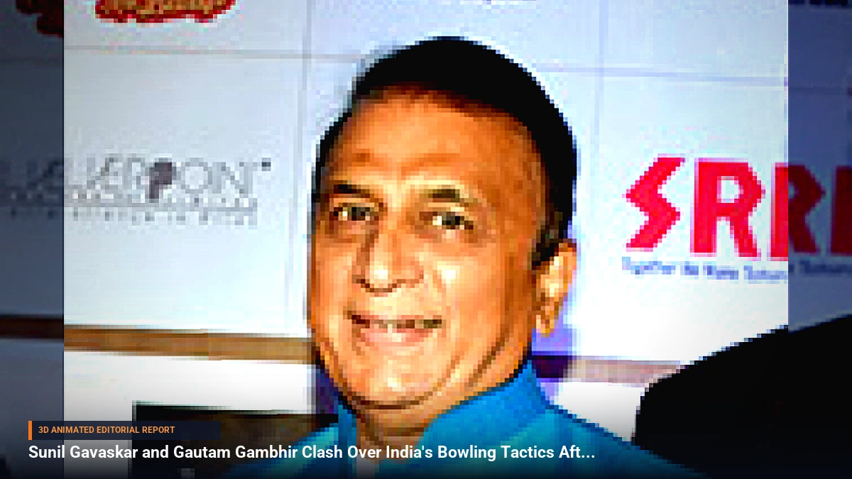 Sunil Gavaskar and Gautam Gambhir Clash Over India's Bowling Tactics After West Indies Defeat