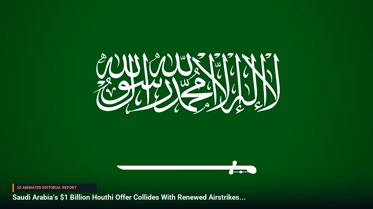 Saudi Arabia’s $1 Billion Houthi Offer Collides With Renewed Airstrikes in Sanaa