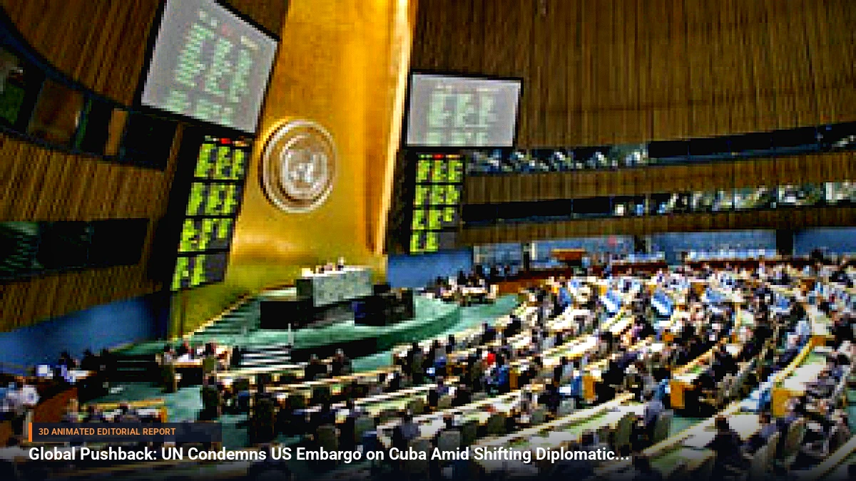 Global Pushback: UN Condemns US Embargo on Cuba Amid Shifting Diplomatic Lines