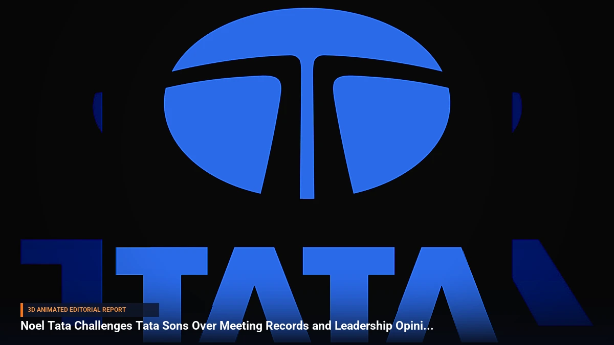 Noel Tata Challenges Tata Sons Over Meeting Records and Leadership Opinions