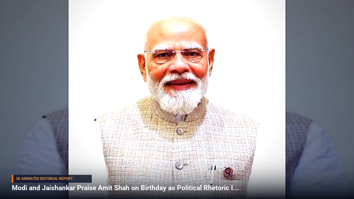 Modi and Jaishankar Praise Amit Shah on Birthday as Political Rhetoric Intensifies