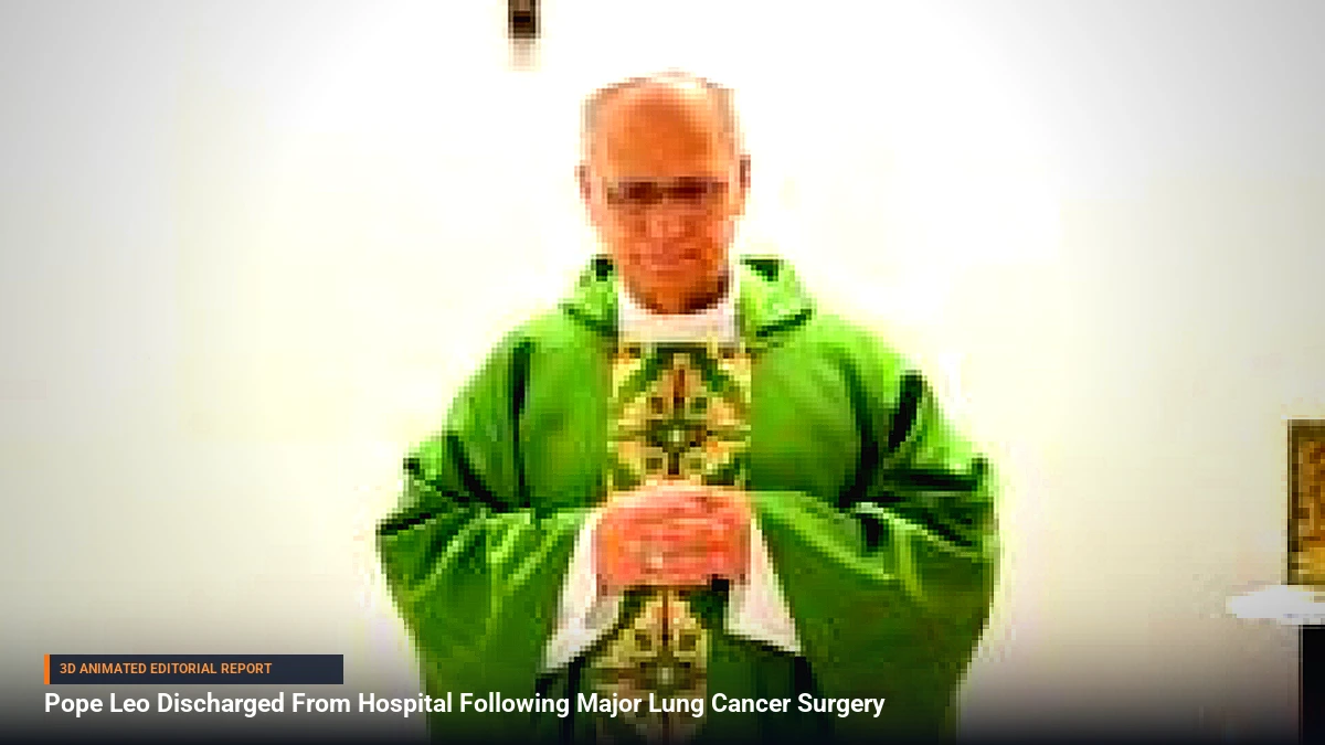 Pope Leo Discharged From Hospital Following Major Lung Cancer Surgery