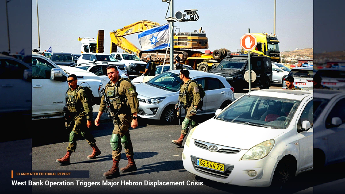 West Bank Operation Triggers Major Hebron Displacement Crisis