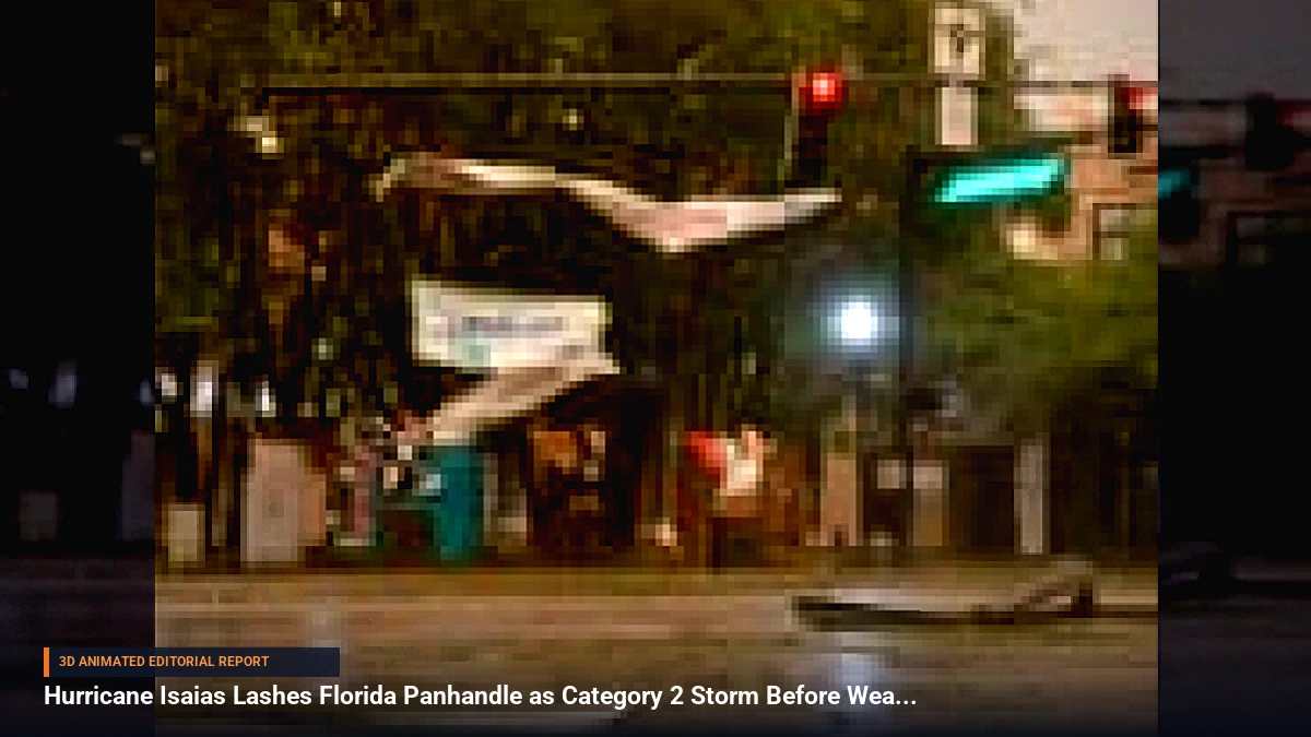 Hurricane Isaias Lashes Florida Panhandle as Category 2 Storm Before Weakening