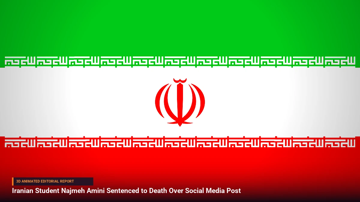 Iranian Student Najmeh Amini Sentenced to Death Over Social Media Post