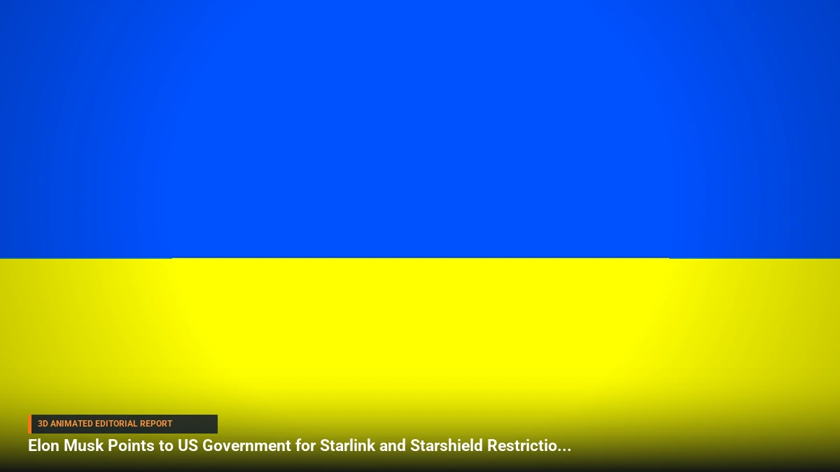 Elon Musk Points to US Government for Starlink and Starshield Restrictions in Ukraine