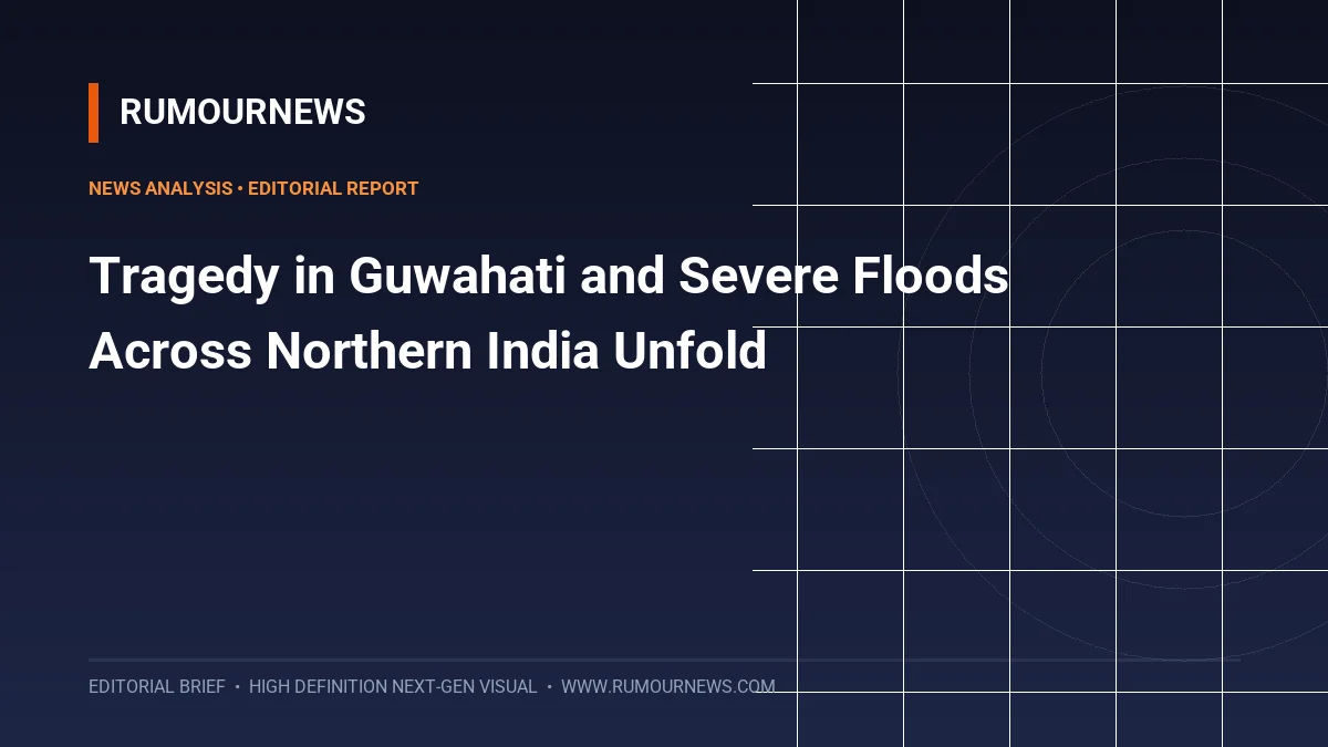 Tragedy in Guwahati and Severe Floods Across Northern India Unfold
